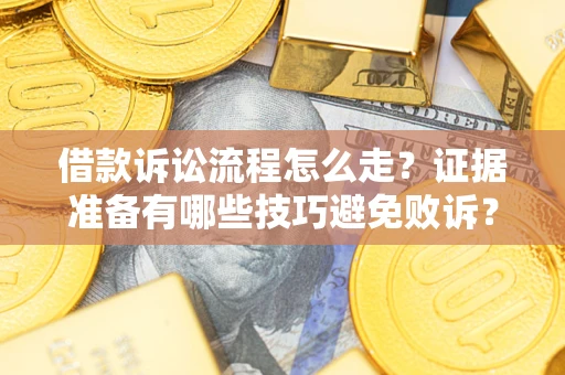北京借款诉讼流程怎么走？证据准备有哪些技巧避免败诉？