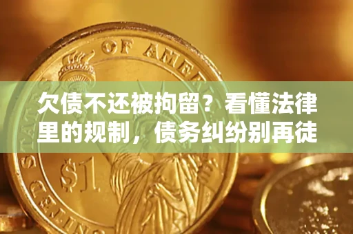 北京欠债不还被拘留？看懂法律里的规制，债务纠纷别再徒劳奔波