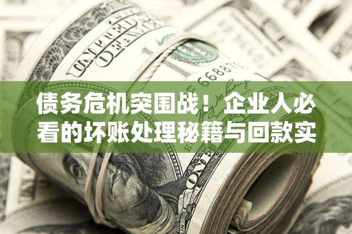 北京债务危机突围战！企业人必看的坏账处理秘籍与回款实战指南